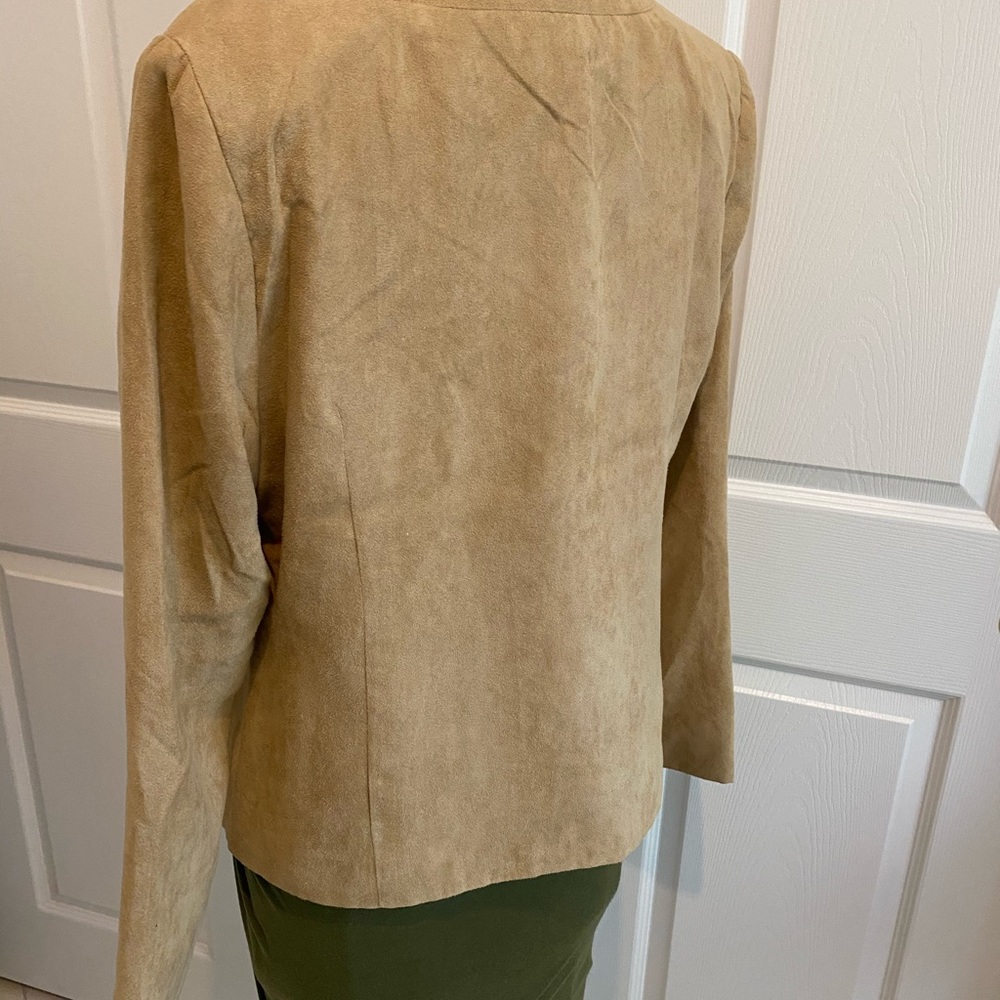 Suede Blazer Jacket - Picture 4 of 14